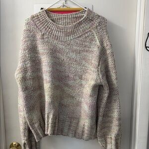 Free People Pastel Knit Sweater